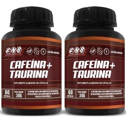 Imagem de 2 Cafeina + Taurina 60 Cápsulas 500mg