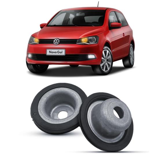 Imagem de 2 Calço Mola Superior Dianteira Volkswagen Gol 2012 Até 2016