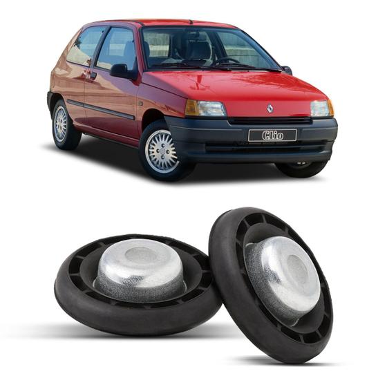 Imagem de 2 Calço Prato Superior Amortecedor Dianteiro Suspensão Dianteira Renault Clio 1996 1997 1998