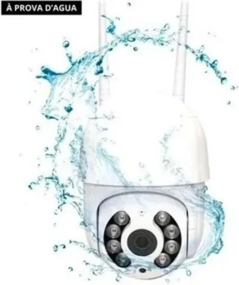 Imagem de 2 Camera Prova D'água Infravermelho Externa Wifi Sensor