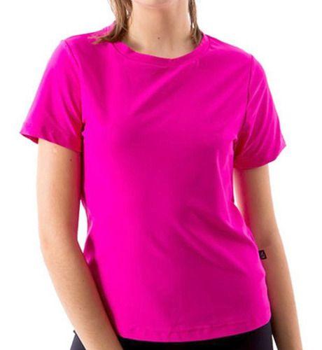 Imagem de 2 Camisetas Baby Look Feminina Algodão Lisa Blusinha Camisa