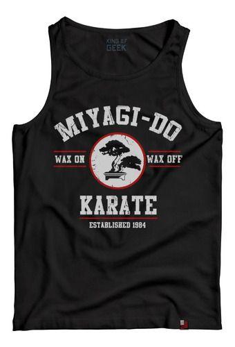 Imagem de 2 Camisetas Regatas Cobra Kai E Miyagi Do Camisa Karate Kid