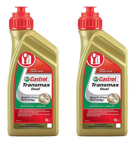 Imagem de 2 Castrol Transmax Dual Sae 75w Sintético Dupla Embreagem