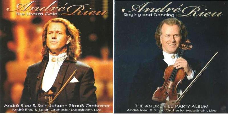Imagem de 2 CDs André Rieu (The Strauss Gala +  Singing and Dancing)