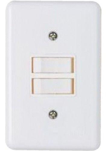 Imagem de 2 Conjunto 4x2 Interruptor Duplo Paralelo Stylus Ilumi (2024