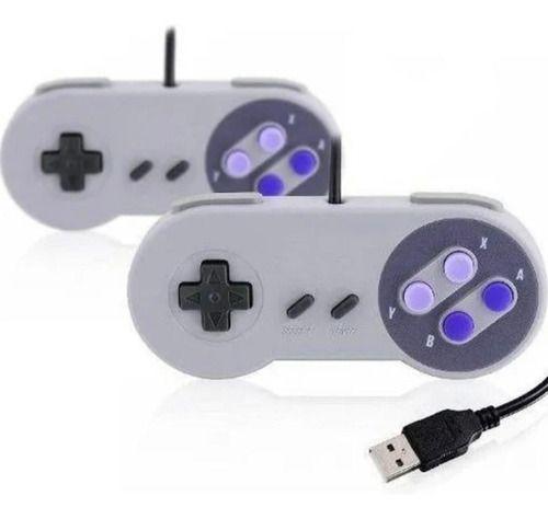 Imagem de 2 Controle Joystick Usb Retro Compatível Com Pc Mac Windows