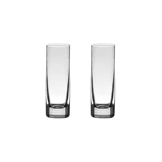 Imagem de 2 Copos De Cristal Para Vodka 50 Ml Linha Barline Bohemia