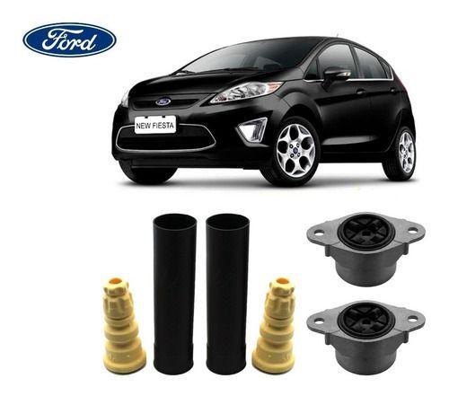 Imagem de 2 Coxim Batente Coifa Do Amortecedor Suspensão Traseira Ford Novo New Fiesta 2015 2016 2017 2018 Pronta Entrega