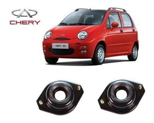 Imagem de 2 Coxim Batente Da Suspensão Dianteira Chery Qq 2011 2012 2013 2014