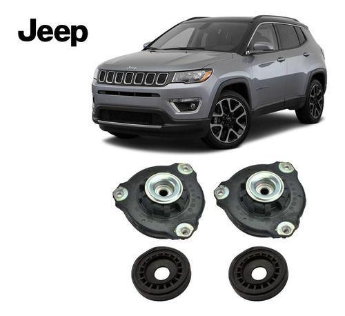 Imagem de 2 Coxim Batente Rolamento Dianteiro Jeep Compass 2015 2016 2017 2018 2019 2020