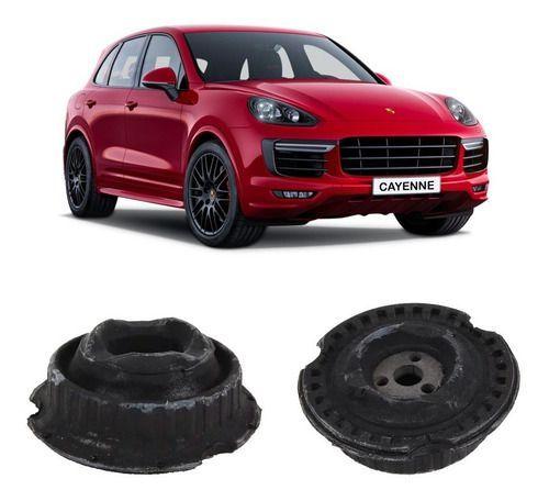 Imagem de 2 Coxim Batente Suporte Amortecedor Traseiro Porsche Cayenne 2010 2011 2012