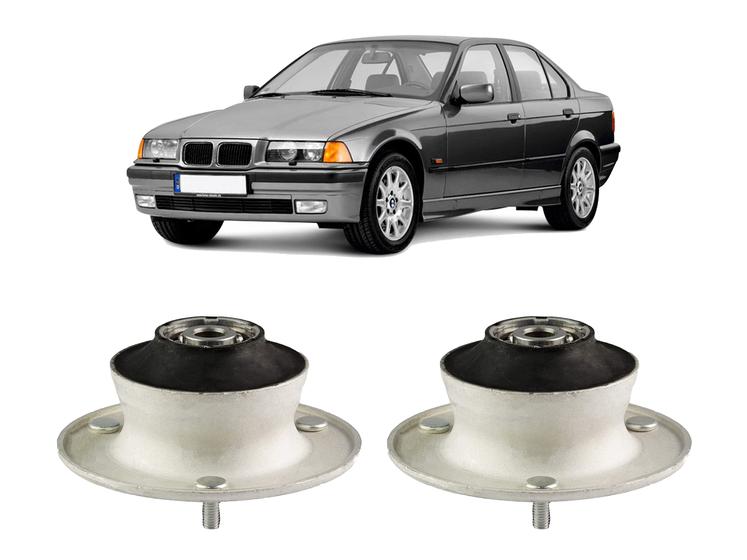 Imagem de 2 Coxim Da Suspensão Dianteira Bmw 318 1993 1994 1995 1996