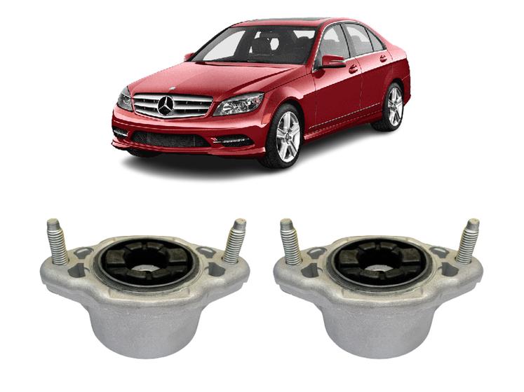 Imagem de 2 Coxim Da Suspensão Traseira Mercedes C200 2010 2011 2012