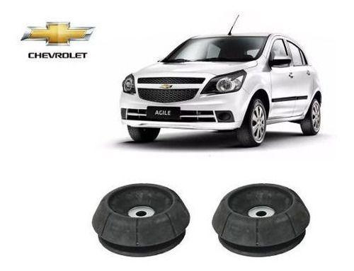 Imagem de 2 Coxim Do Amortecedor Dianteiro Chevrolet Agile 2009 2010 2011 2012