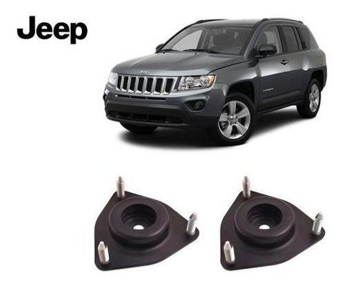 Imagem de 2 Coxim Do Amortecedor Dianteiro Jeep Compass 2011 2012 2013 2014