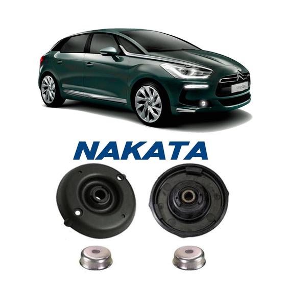 Imagem de 2 Coxim Nakata + Cubo Suspensão Dianteira Ds5 2015 2016 2017