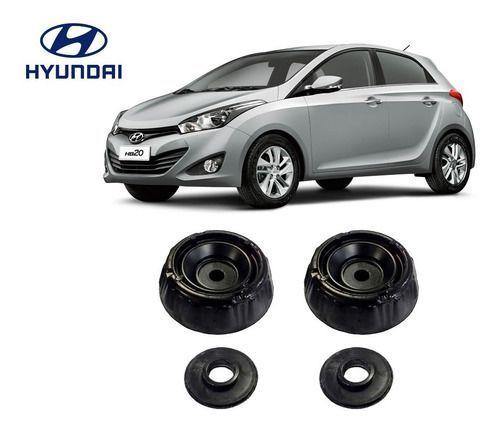 Imagem de 2 Coxim Rolamento Amortecedor Dianteiro Hyundai Hb20 2012 2013 2014