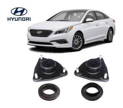 Imagem de 2 Coxim Rolamento Amortecedor Dianteiro Hyundai Sonata 2013 2014 2015