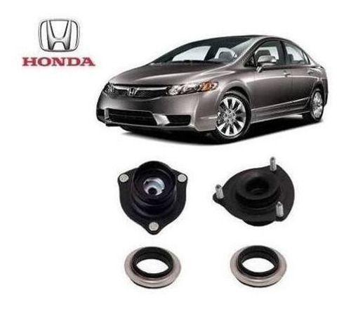 Imagem de 2 Coxim Rolamento Amortecedor Dianteiro New Civic 2007 2008 2009 2010 2011