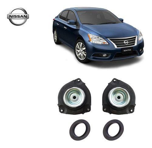 Imagem de 2 Coxim Rolamento Amortecedor Dianteiro Nissan Sentra 2014 2015 2016