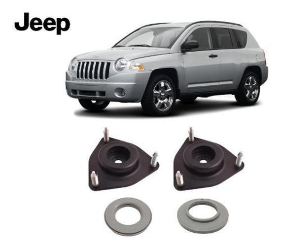 Imagem de 2 Coxim Rolamento Suspensão Dianteira Jeep Compass 2011 2012 2013 2014