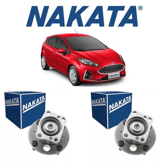 Imagem de 2 Cubo de Roda Traseiro Original Nakata New Fiesta 1.6 2016 2017