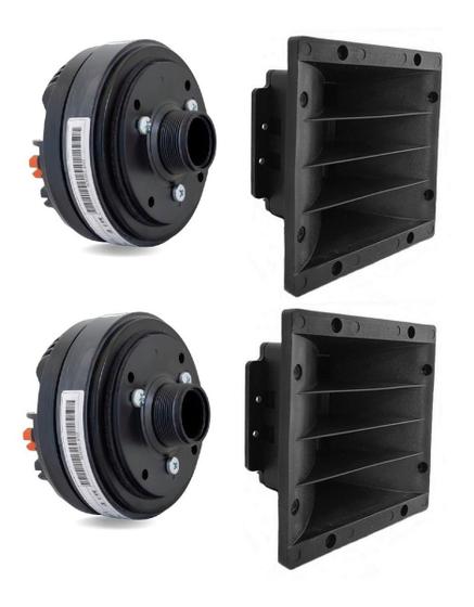 Imagem de 2 Driver Qvs 245 Ti 120 Rms + Guia De Onda Line Array 1625