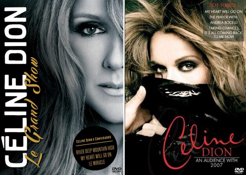 Imagem de 2 DVDs Celine Dion An Audience With 2007 +  Le Grand Show