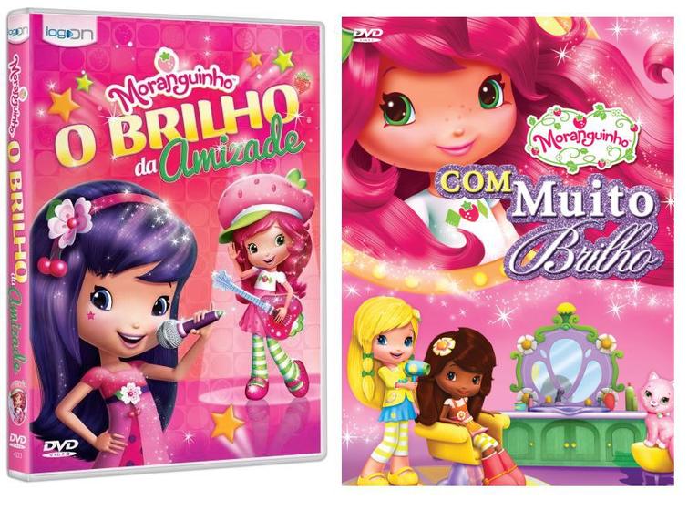 Imagem de 2 DVDs Moranguinho Com Muito Brilho +  O Brilho da Amizade