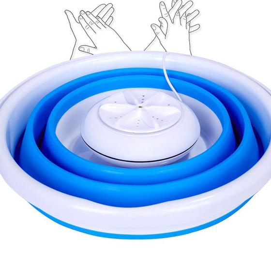Imagem de 2 em 1 mini máquina de lavar USB portátil máquina de lavar roupa centrifugadora ORIGINAL