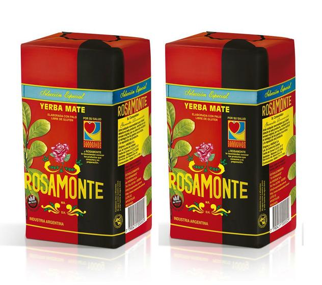 Imagem de 2 Erva Mate Chimarrão ROSAMONTE ESPECIAL ARGENTINA 500g