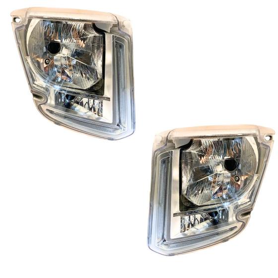 Imagem de 2 Farol de Led Compatível Caminhão Volvo Vm 220 270 310 330 de 2014 em diante  - 84550049 84550050