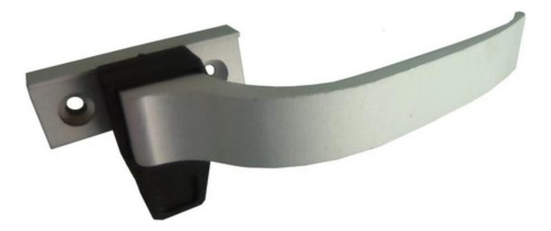 Imagem de 2 Fecho Maxim-ar Frontal 1018/2 Aluminio Preto L-20 25 30