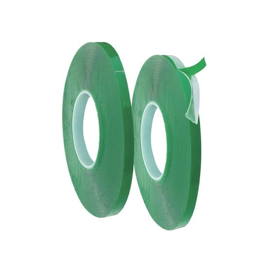 Imagem de 2 Fita Dupla Face 9mm Rolo com 20 Metros Fixação Objetos Quadros