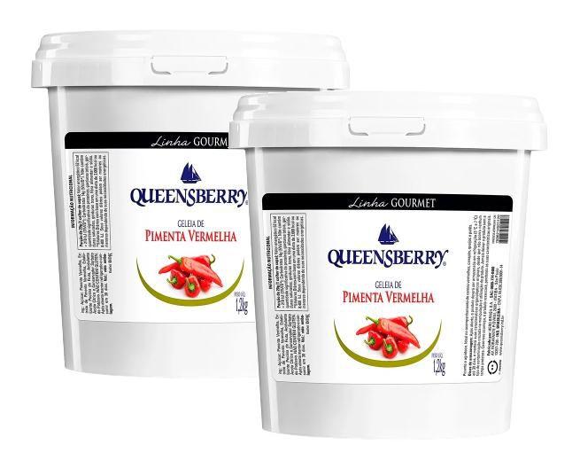 Imagem de 2 Geleia Agridoce Pimenta Vermelha Queensberry Gourmet 1,2k