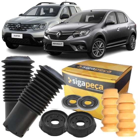 Imagem de 2 Kit Amort DT Logan Sandero Captur Duster Clio Symbol Kango