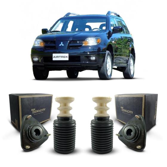 Imagem de 2 Kit Amortecedor Dianteiro Mitsubishi Airtrek 2003 Até 2008