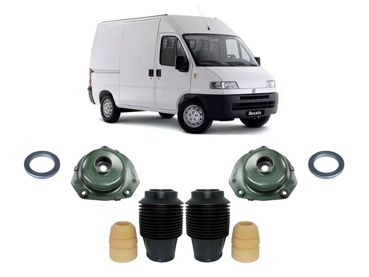 Imagem de 2 Kit Amortecedor Suspensão Dianteira Ducato 1997 a 2005