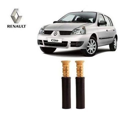 Imagem de 2 Kit Batente Coifa Amortecedor Traseiro Renault Clio 2000 2001 2002 2003