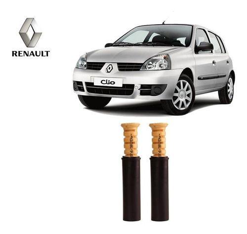 Imagem de 2 Kit Batente Coifa Amortecedor Traseiro Renault Clio 2003 2004 2005 2006