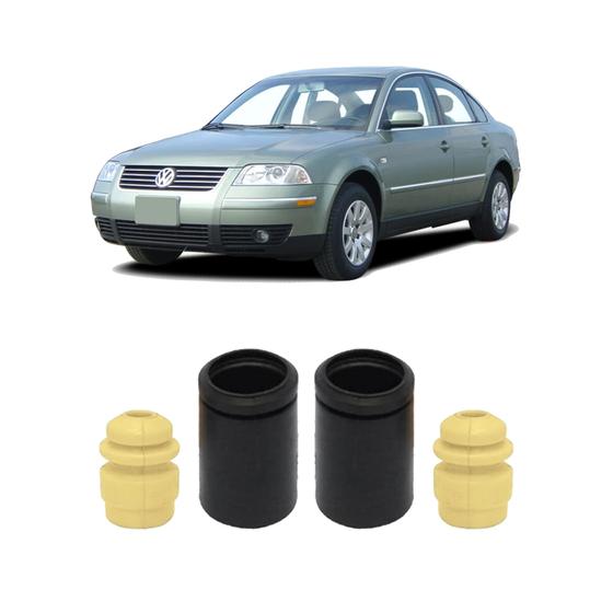 Imagem de 2 Kit Batente Coifa Suspensão Dianteira Passat 1998 1999 00