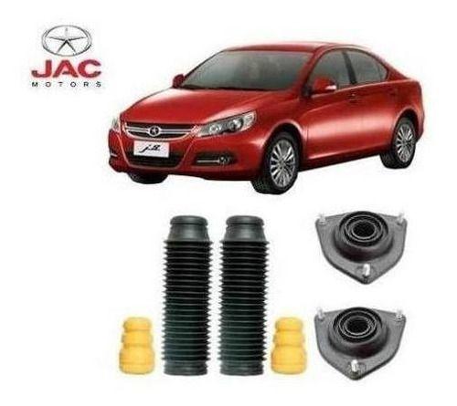 Imagem de 2 Kit Batente Coxim Amortecedor Dianteiro Jac J5 2011 2012 2013 2014