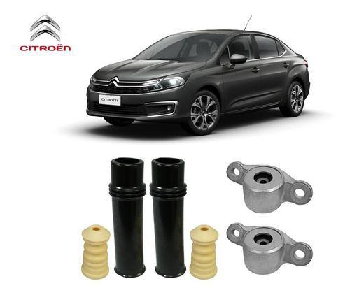 Imagem de 2 Kit Batente Coxim Amortecedor Traseiro Citroen C4 Lounge 2012 2013 2014