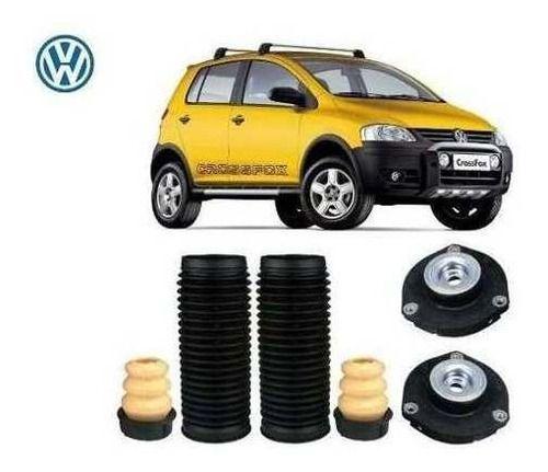 Imagem de 2 Kit Batente Coxim Dianteiro Volkswagen Crossfox 2003 2004 2005