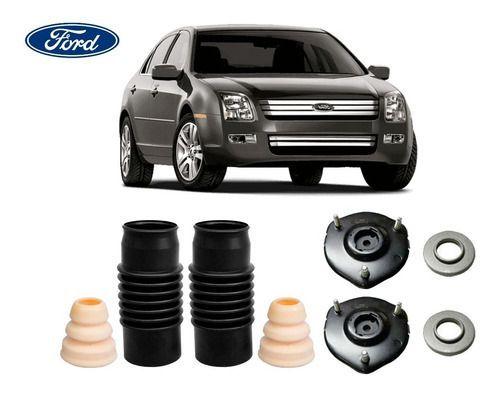 Imagem de 2 Kit Batente Coxim Rolamento Coifa Do Amortecedor Dianteiro Ford Fusion 2006 2007 2008 Pronta Entrega