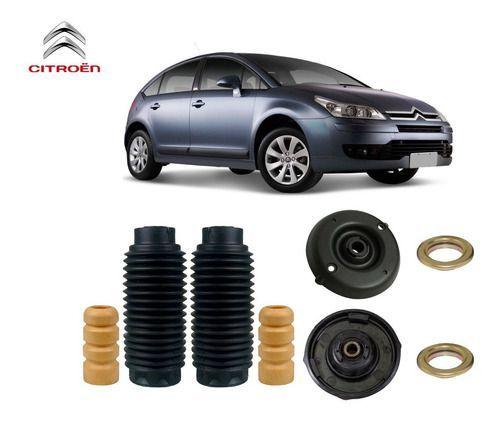 Imagem de 2 Kit Batente Coxim Rolamento Dianteiro Citroen C4 2007 2008 2009