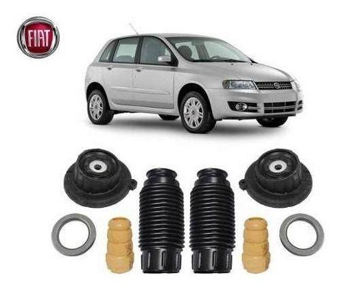 Imagem de 2 Kit Batente Coxim Rolamento Dianteiro Fiat Stilo 2007 2008 2009 2010