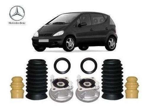 Imagem de 2 Kit Batente Coxim Rolamento Dianteiro Mercedes Classe A 1999 2000 2001 2002