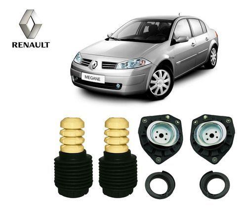 Imagem de 2 Kit Batente Coxim Rolamento Do Amortecedor Dianteiro Renault Megane 2007 2008 2009 2010 2011 2012/... Envio Imediato