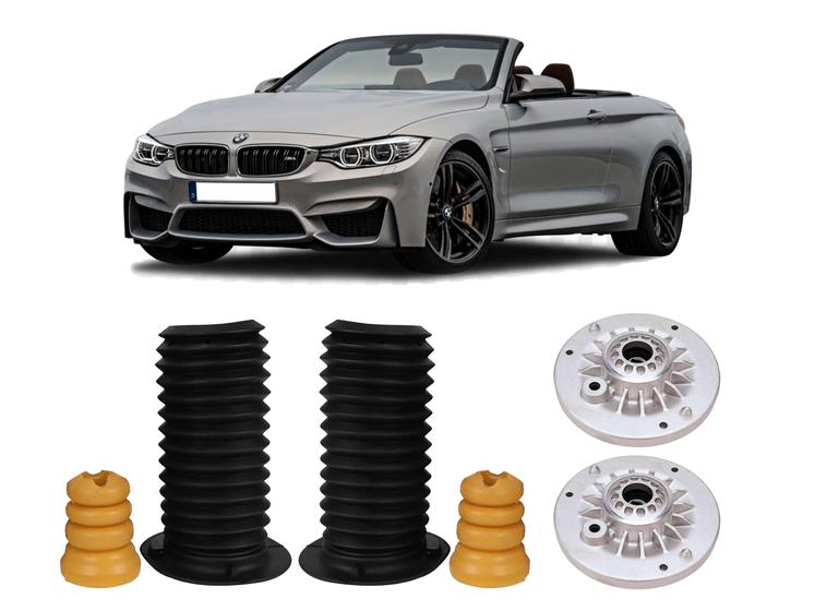 Imagem de 2 Kit Batente Coxim Suspensão Dianteira Bmw 430i 2017 18 19